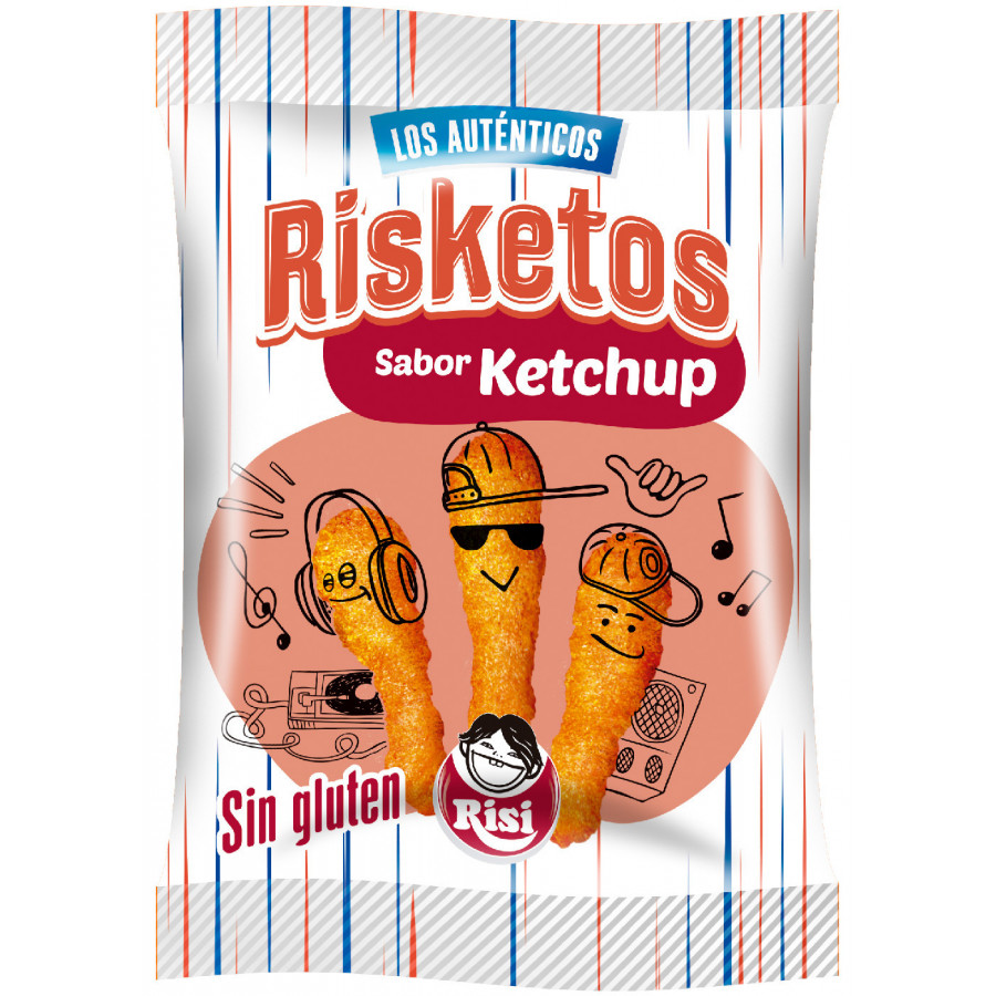 Risi Risi Gusanitos Ketchup 30 bolsas de 35g, comprar online