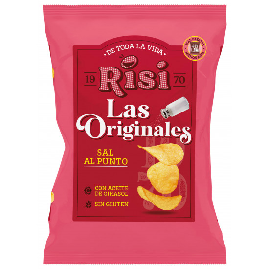 Patatas Fritas a la Sartén Rosa·Bel (40g * 25 bolsas) 