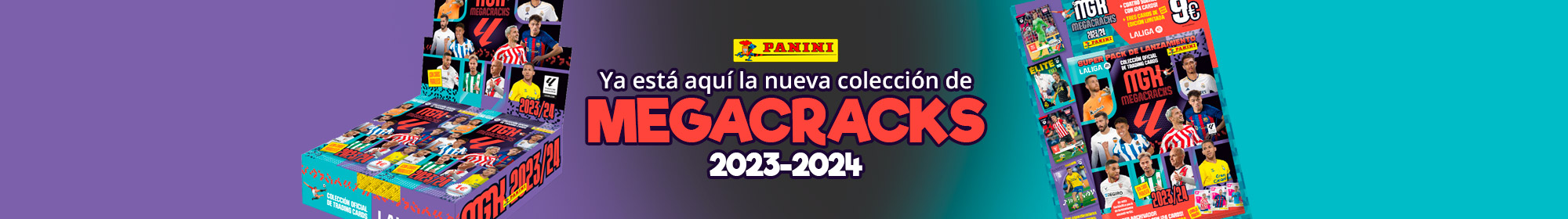 Comprar Archivador Album Megacraks 2023/24 Panini LALIGA Colección Oficial  de Tradins Cards